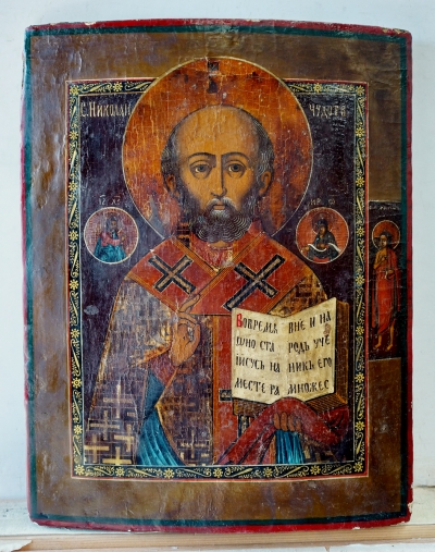 Russian Icon - St. Nicholas the Wonderworker of Myra