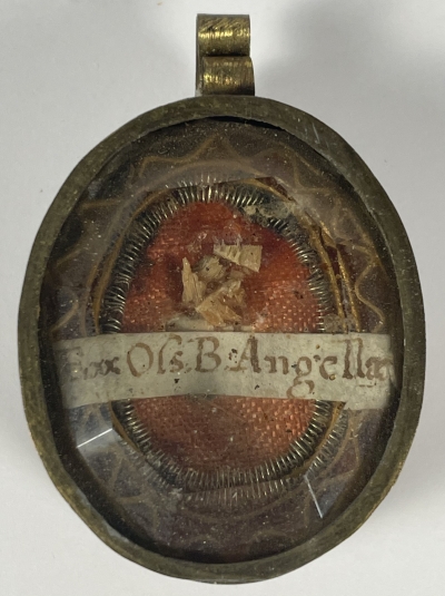 Reliquary theca with a first-class relic of ​Saint ​Angela of Foligno, Mistress of Theologians