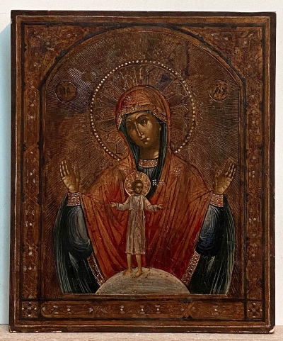 Russian Icon - Our Lady of Terebensk