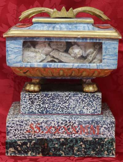 Urn reliquary with relics of 40 Martyrs of Sebaste