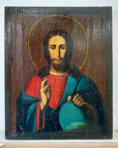 Russian Icon - Christ Pantocrator