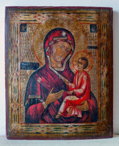 Russian Icon - Our Lady of Tikhvin