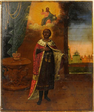 Russian Icon - Great Prince Saint Mikhail of Tver