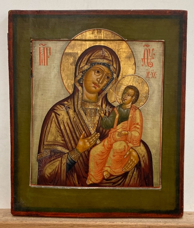 Russian Icon - Our Lady of Iveron